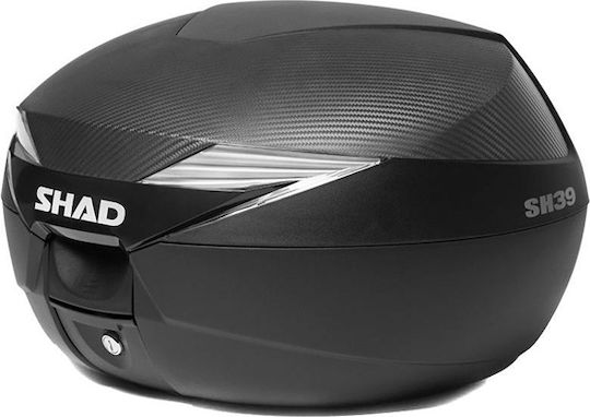 Shad SH39 Motorcycle Top Case 39lt Black D0B39100