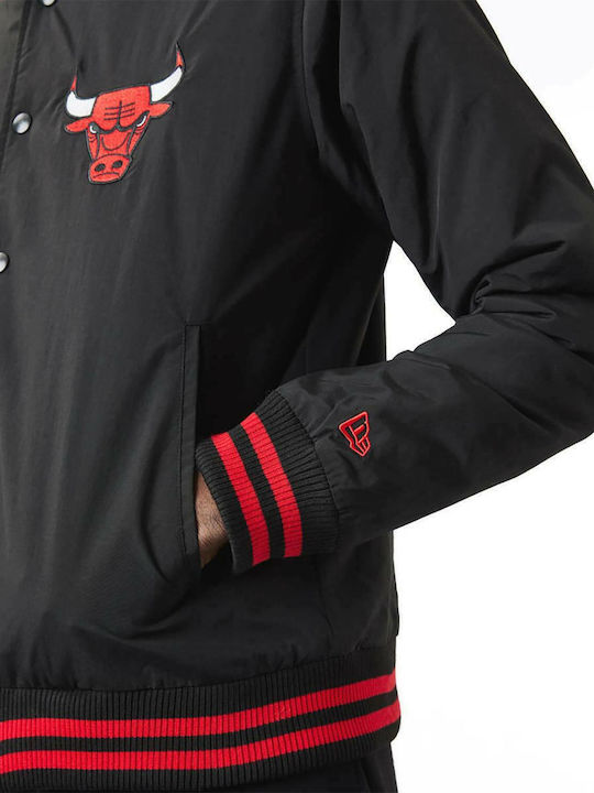 Chicago Bulls Μπουφάν Bomber Μαύρο