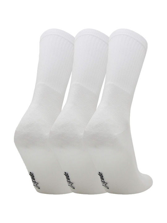 Xcode Tennis Socks White 3 Pairs