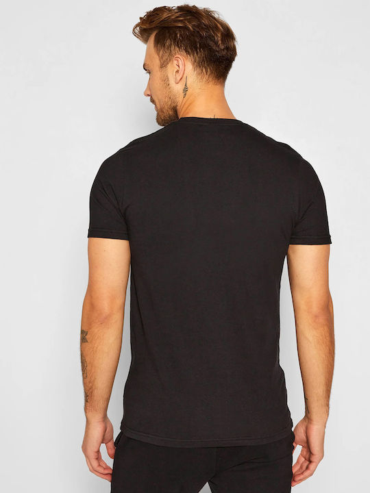 Ellesse Canaletto Men's Athletic T-shirt Short Sleeve Black