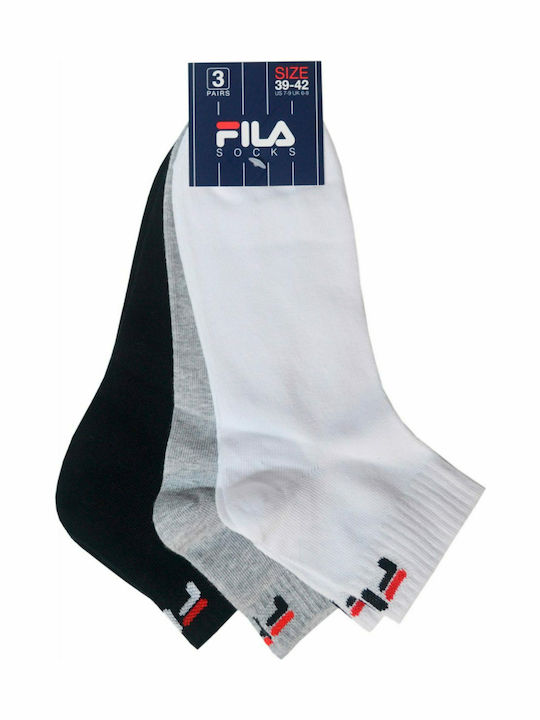 FILA Αθλητικές Κάλτσες Πολύχρωμες 3 Ζεύγη