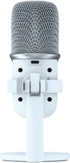 HyperX HyperX SoloCast Кондензаторен Микрофон USB Настолен в White Цвят