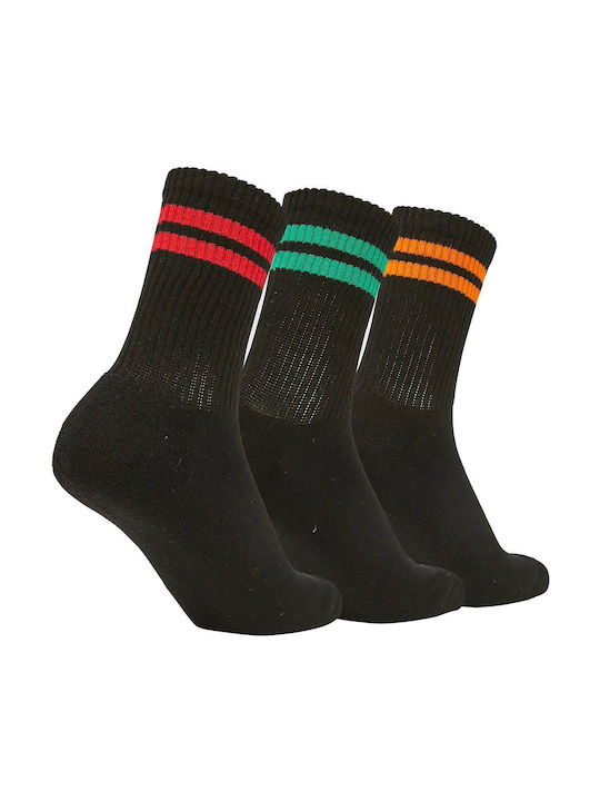Ellesse Pullo SAAC1208 Αθλητικές Κάλτσες Μαύρες 3 Ζεύγη