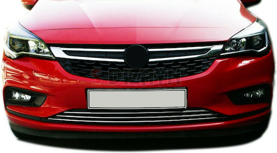 S-dizayn Bumper de Autoturism Partea din față Decoratiuni cromate pentru bara fata Opel Astra K 3/4/5 2015 Compatibil cu Opel Astra