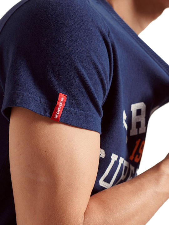 Athletic T-shirt Navy Blue