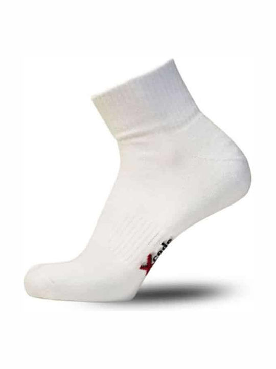 Xcode Cotton Athletic Socks White 2 Pairs