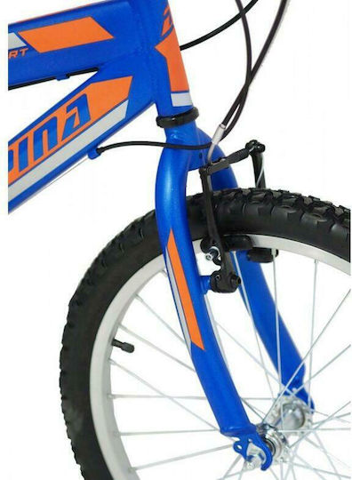 Alpina Alpha 24" Kinder Fahrrad Mountainbike 21 Gänge (2022) Blau
