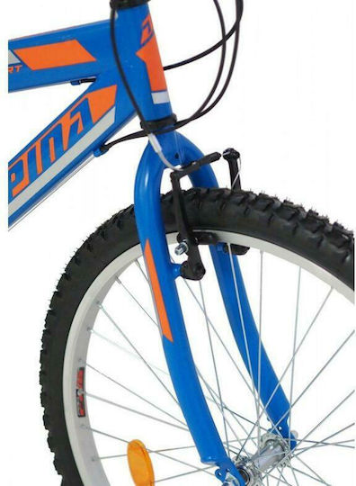 Alpina Alpha 24" Kinder Fahrrad Mountainbike 21 Gänge (2022) Blau
