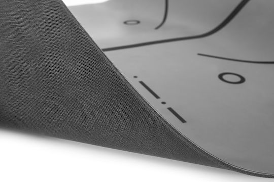 AMILA Exercise Mat Gray (183x65x0.4cm)