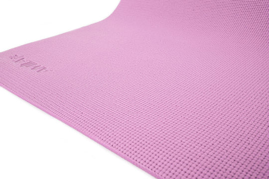 AMILA Στρώμα Γυμναστικής Yoga Ροζ (173x61x0.4cm)