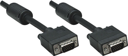 Manhattan VGA male to VGA male Black 10m Cable (317696)
