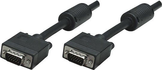 Manhattan VGA male to VGA male Black 10m Cable (317696)