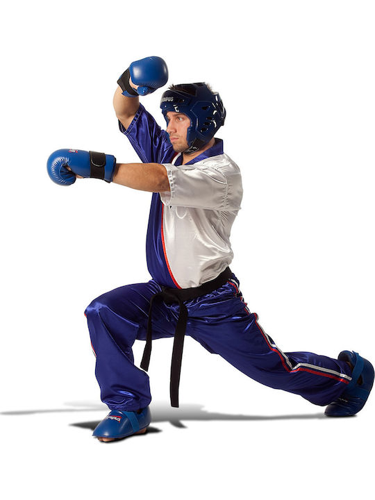 Olympus Sport Team Uniform Ενηλίκων / Παιδική Στολή Kick Boxing Μπλε