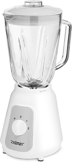 Zelmer ZSB4707 Blender with Plastic Jug 1.5 lt 500W White