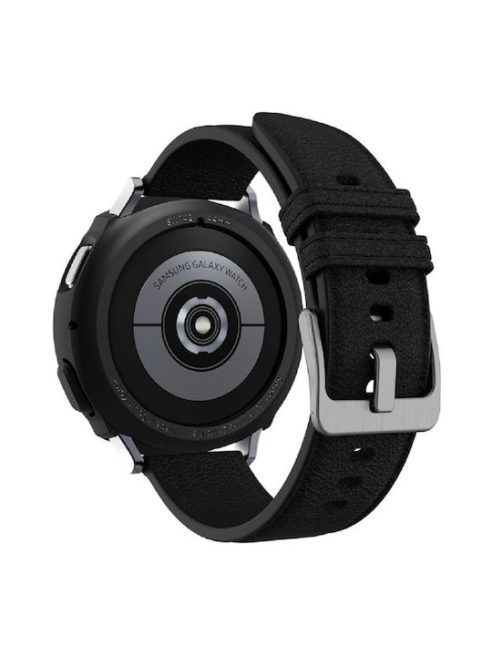 Spigen Liquid Air Carcasă de Silicon în culoarea Negru pentru Samsung Galaxy Watch 4 44mm