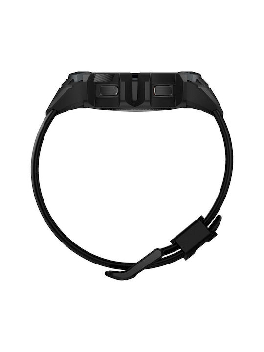 Spigen Rugged Armor Pro Θήκη Σιλικόνης Charcoal Grey για το Galaxy Watch 4 / 5 44mm