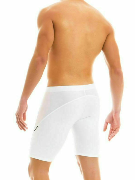 Modus Vivendi Active Short Meggings Ανδρικό Αθλητικό Κολάν Κοντό Λευκό