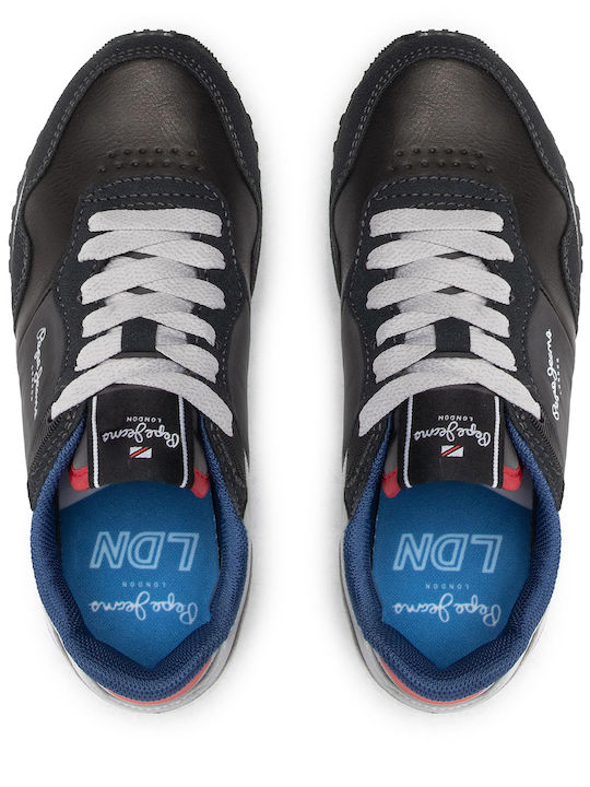 London Kinder Sneakers Schwarz