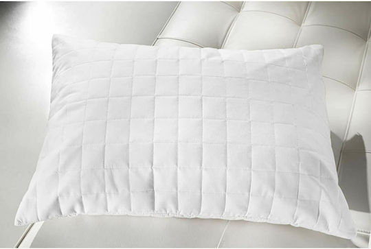 La Luna Luxurious New Schutzkissenbezug-Set Gesteppt Weiß 45x65cm.