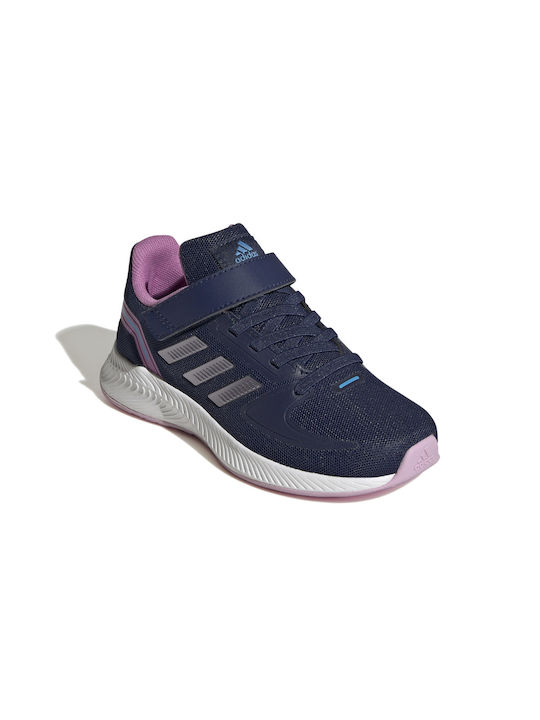 Adidas Αθλητικά Παιδικά Παπούτσια Running Runfalcon 2.0 K Dark Blue / Matt Purple Metallic / Pulse Lilac