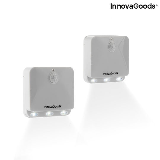 InnovaGoods LED Аварийно осветление с Сензор за движение Lumtoo 2бр