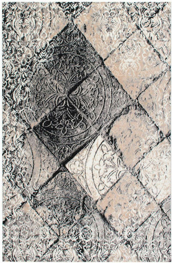 Estia 378 Rug Rectangular Grey