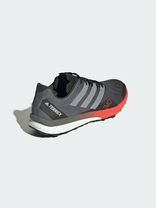 Terrex Speed Ultra Ανδρικά Αθλητικά Παπούτσια Trail Running Core Black / Matte Silver / Solar Red