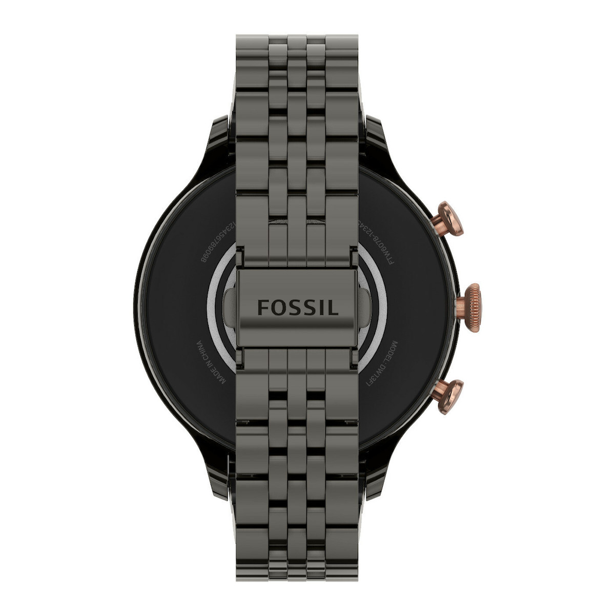 Fossil gunmetal smartwatch new arrivals