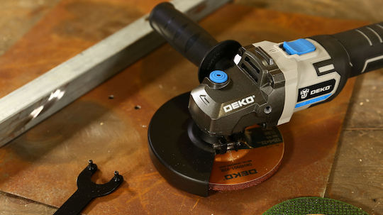Deko DKAG20BL01-S2 Τροχός 125mm Μπαταρίας Brushless 1x4Ah