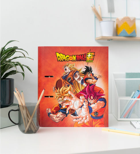 Grupo Erik Ντοσιέ с 2 Пръстена за Хартия A4 Многоцветен Dragon Ball 1бр