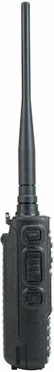 PNI P15UV Безжичен Трансивър UHF/VHF 5W с Монохромен Екран В Черен Цвят