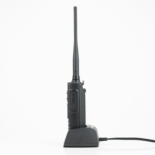 PNI P15UV Безжичен Трансивър UHF/VHF 5W с Монохромен Екран В Черен Цвят