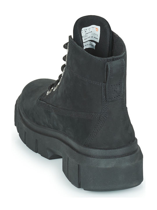 Greyfield Leather Women's Ankle Boots Black