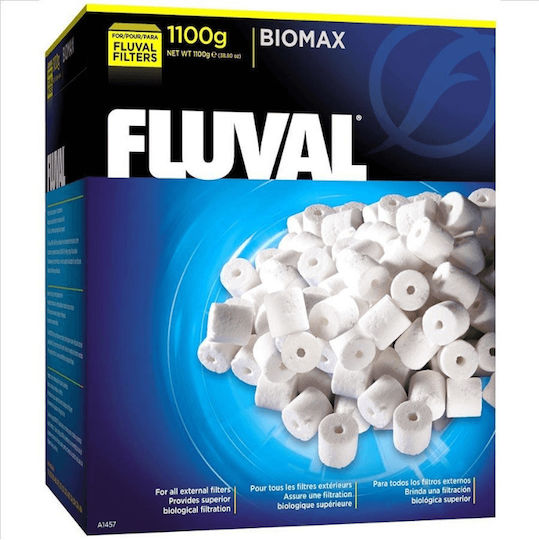 Fluval Biomax Κεραμικό Μακαρόνι για Φιλτράρισμα Ενυδρείου 1100γρ. 1τμχ