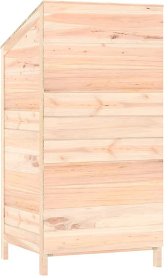 Wooden Garden Shed L0.55xW0.52xH1.12m