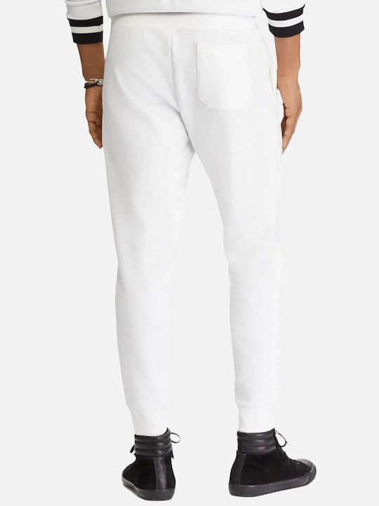 Ralph Lauren Men's Sweatpants with Rubber White