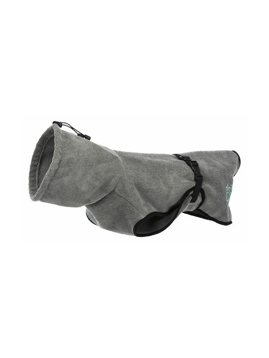 Trixie Dog Shirt Bathrobe in Gray color M 50x76cm.