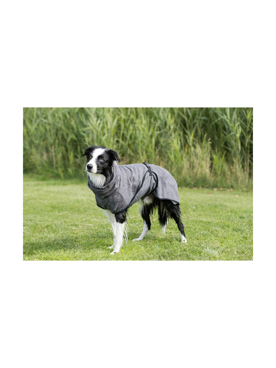 Trixie Dog Shirt Bathrobe in Gray color M 50x76cm.