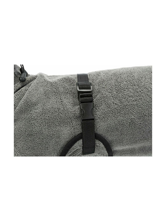 Trixie Dog Shirt Bathrobe in Gray color XL 75cm.