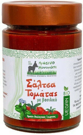 Prasino Monopati Sos de roșii cu busuioc 370ml