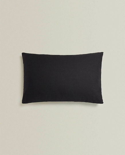 My Home Luxury Сет Чаршафи с Ластик 160x200+25см. Monochrome Черен 4бр
