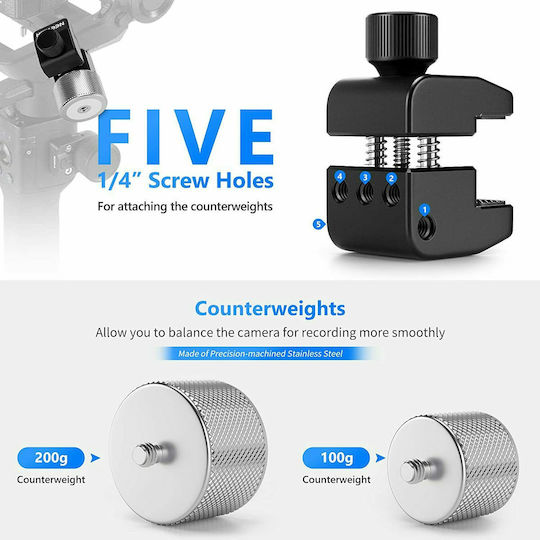 Neewer Gimbal Counterweight Kit Adapter