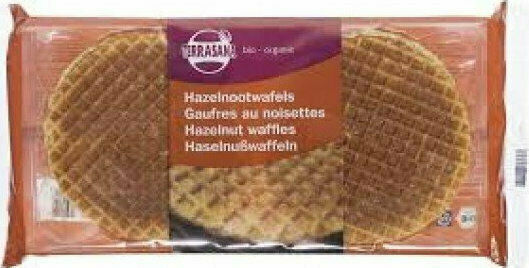 Terrasana Βιολογική Βάφλα Hazelnut 175gr