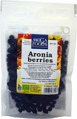 Mega Foods Βιολογική Αρώνια Χωρίς Ζάχαρη 100gr