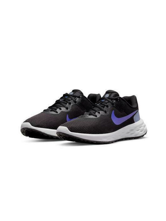 Revolution 6 Next Nature Sport Shoes Running Black / Light Thistle / White / Lapis