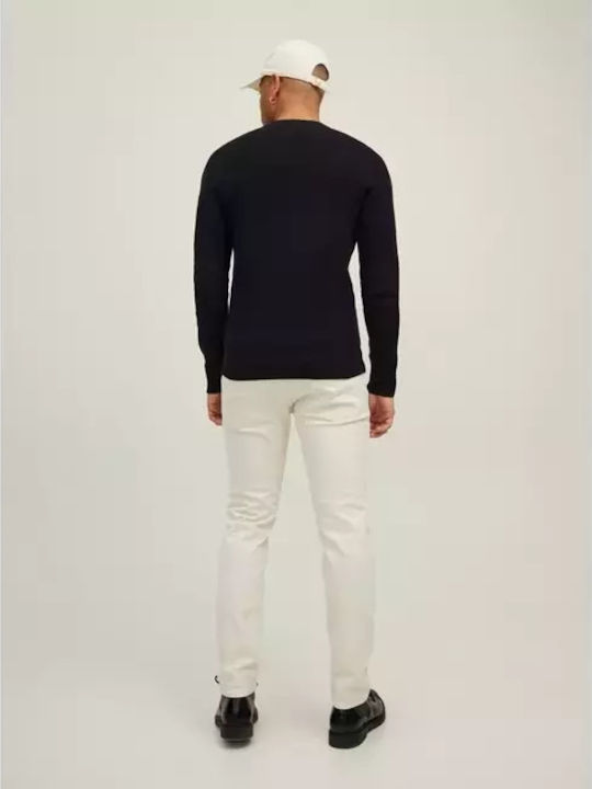 Jack & Jones Men's Long Sleeve Sweater Black