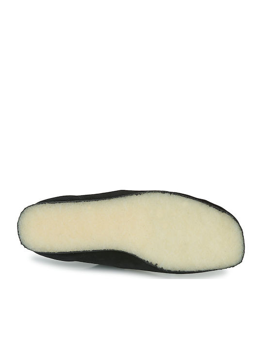 Wallabee Men's Suede Moccasins Black