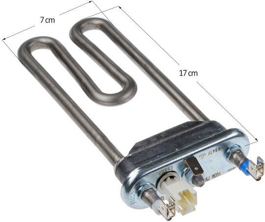 Element De Încălzire Mașină De Spălat Rufe Candy 1300 Watt 17cm