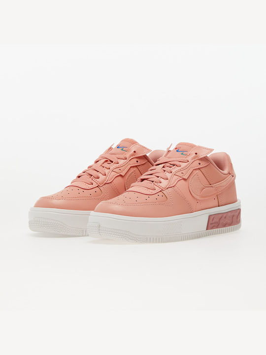 Nike Air Force 1 Γυναικεία Sneakers Light Madder Root / Summit White / Rust Pink