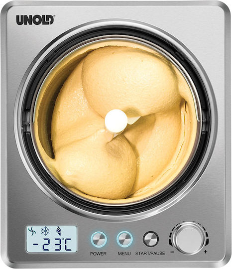 Unold Profi Plus Παγωτομηχανή 2.5lt Ασημί